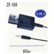 Bluetooth приёмник для авто магнитолы AUX ZF-169 USB, черный