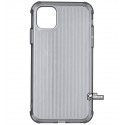 Чохол для iPhone 11, Hoco Soft armor series, силікон, прозоро-чорний