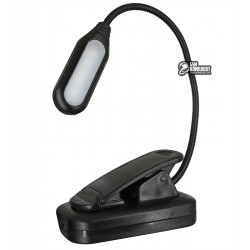 Ліхтарик на кліпсі для читання LY-15, 5 LED, з акумулятором