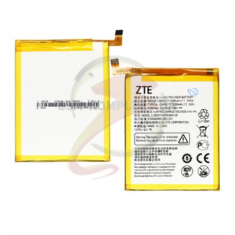 Акумулятор Li3939T11P8h806139 для ZTE Blade V9, A4, A0722, Li-Polymer, 3,85 В, 3100 мАч