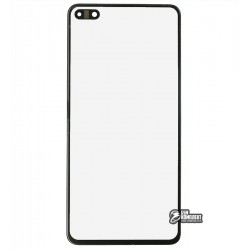 Скло корпусу для Huawei P40, чорний Скло корпусу для Huawei P40, чорний