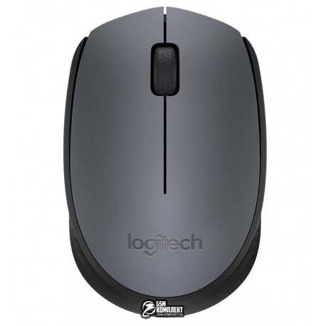 Мышь Logitech M171 Wireless Mouse Grey/Black 910-004424
