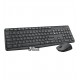 Комплект Logitech Desktop MK235 чорна USB (клавіатура + оптична миша) 920-007948