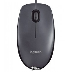 Миша Logitech M100 сіра USB 910-005003