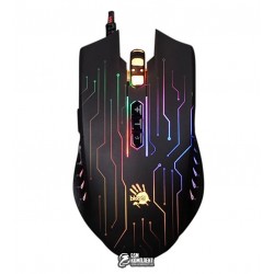 Миша A4Tech Q81 Circuit Bloody Neon XGlide, Optical 3200CPI