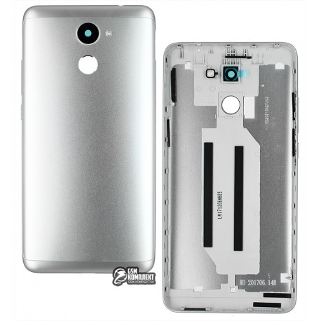 Задня панель корпусу для Huawei Enjoy 7 Plus, Y7 Prime, сріблястий колір