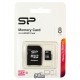 Карта памяти 8 Gb microSD SILICON POWER SDHC Class10 (SP008GBSTH010V10SP)