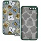 Чехол для Apple iPhone 7 Plus/8 Plus, WAVE Cartoon, PC-TPU (bear and burger/forest green)