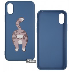 Чехол для Apple iPhone X / Xs, Toto Print case, #62 catzad