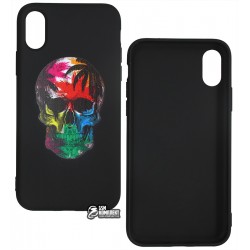 Чохол для Apple iPhone X / Xs, Toto Print case, # 29 skull