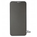 Защитное стекло для iPhone 12, iPhone 12 Pro, 2,5D, Full Glue, Антишпион, черное