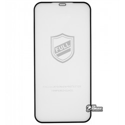 Закаленное защитное стекло для iPhone 12 Pro Max, Tiger Glass, 2,5D, черное Закаленное защитное стекло для iPhone 12 Pro Max, Tiger Glass, 2,5D, черное