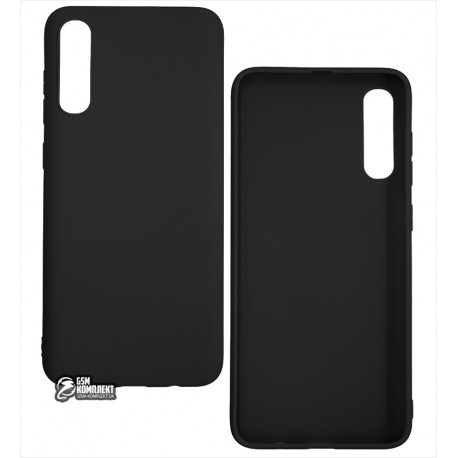 Чехол для Samsung A707F/DS Galaxy A70s, Matt Tpu case, силикон, черный Чехол для Samsung A707F/DS Galaxy A70s, Matt Tpu case, силикон, черный