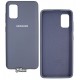 Чохол для Samsung A415 Galaxy A41 (2020), Silicone cover, софттач силікон