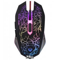 Миша ігрова Meetion MT-M930 USB Wired Backlit Gaming Mouse USB, дротова, чорна