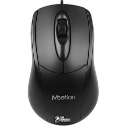 Миша ігрова Meetion MT-M361, дротова, чорна