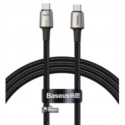Кабель Type-C - Type-C, Baseus Zinc Magnetic Cable 100Вт (20V 5A) 1.2м, магнитный
