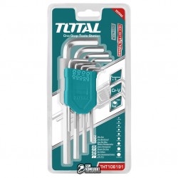 Набор Total THT106191 ключей шестигранных, 1.5-10мм, 9шт