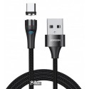 Кабель Micro-USB - USB, Joyroom S-1021X1 Magnetic, 2,1А, 1метр, магнітний