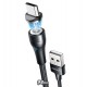 Кабель Micro-USB - USB, Joyroom S-1021X1 Magnetic, 2,1А, 1м, магнитный