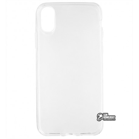Чехол для Apple iPhone X / Xs, Toto clear case, силикон, прозрачный