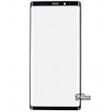 Скло дисплея Samsung N960 Galaxy Note 9, з OCA-плівкою, чорний колір