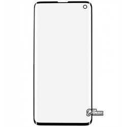 Стекло дисплея для Samsung G973 Galaxy S10, черное Стекло дисплея для Samsung G973 Galaxy S10, черное