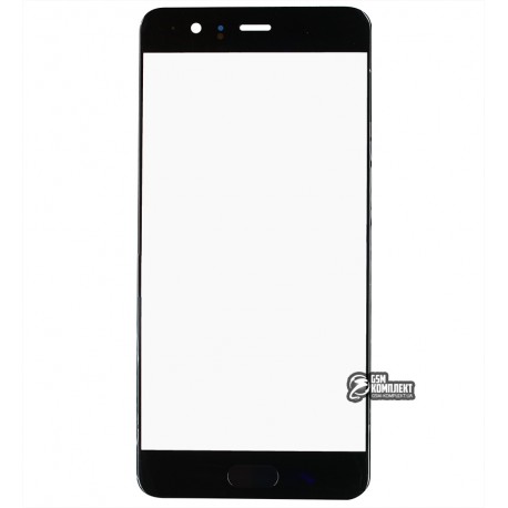 Скло дисплея Huawei P10 Plus, чорний колір