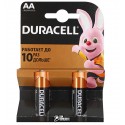 Батарейка Duracell LR06 MN1500, AA, 2 шт., пальчикова