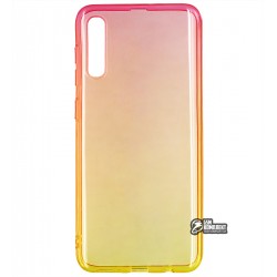 Чехол для Samsung A307F/A505F Galaxy A30s/A50, Gradient Design, силиконовый ультратонкий, red/yellow