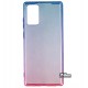 Чехол для Samsung N980 Galaxy Note 20, Gradient Design, силиконовый ультратонкий, blue/pink