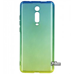 Чехол для Xiaomi Mi9T/Mi9T Pro, Gradient Design, силиконовый ультратонкий, Redmi K20/K20 Pro, Gradient Design, силиконовый ультратонкий, green/yellow