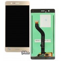 Дисплей для Huawei G9 Lite, P9 Lite, золотистый, с тачскрином, High quality, VNS-L21/VNS-L31