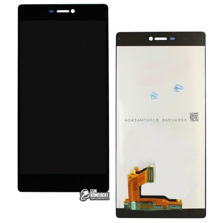 Дисплей Huawei P8 (GRA L09), чорний, з тачскріном, High Copy