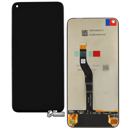 Дисплей Huawei Nova 4, чорний, з тачскріном, Original PRC