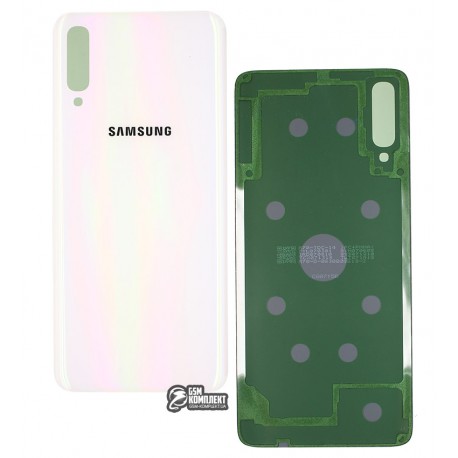 Задня кришка батареї для Samsung A705F / DS Galaxy A70, білий колір