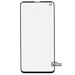 Стекло дисплея Samsung G973 Galaxy S10, с OCA-пленкой, черное Стекло дисплея Samsung G973 Galaxy S10, с OCA-пленкой, черное