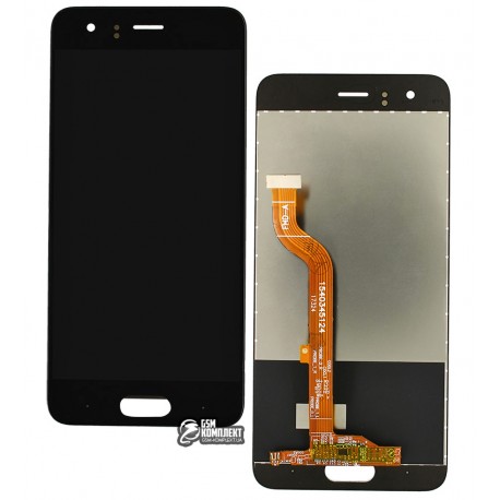 Дисплей Huawei Honor 9, черный, с тачскрином, (тип 1), High Copy, STF-L09/STF-L19