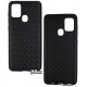Чехол для Samsung Galaxy A21s (A217), Weaving Case (TPU), черный