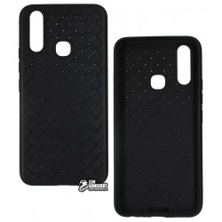 Чехол для VIVO Y15/Y17, Weaving Case (TPU), черный