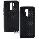 Чехол для Xiaomi Redmi 9, Weaving Case (TPU), черный