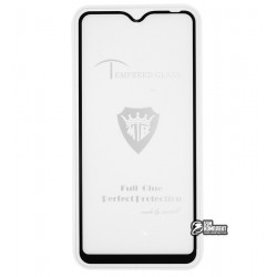 Защитное стекло для Vivo Y91C, 2.5D, Full Glue, черное