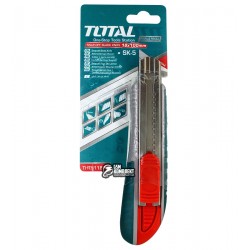 Нож TOTAL THT511812 выдвижное лезвие 18x100мм, длина 178мм
