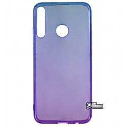 Чехол для Huawei P40 Lite E/Honor 9C, Gradient Design, силиконовый ультратонкий, blue/purple Чехол для Huawei P40 Lite E/Honor 9C, Gradient Design, силиконовый ультратонкий, blue/purple
