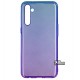 Чехол для Realme XT, Gradient Design, силиконовый ультратонкий, blue/purple