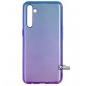 Чохол для Realme XT, Gradient Design, силіконовий ультратонкий, blue/purple