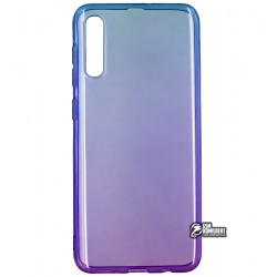 Чехол для Samsung A307F/A505F Galaxy A30s/A50, Gradient Design, силиконовый ультратонкий, blue/purple