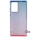 Чохол для Samsung N985 Galaxy Note 20 Ultra, Gradient Design, силіконовий надтонкий, blue/pink