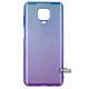 Чехол для Xiaomi Redmi Note 9S/Note 9 Pro, Gradient Design, силиконовый ультратонкий, blue/purple