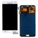 Дисплей Samsung J700 Galaxy J7, белый, с сенсорным экраном (дисплейный модуль), с регулировкой яркости, (TFT), Сopy